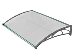 Prikaži detalje za Nadstrešnica Valtellina 82 x 150 cm, sivi nosači Slika Nadstrešnica Valtellina 82 x 150 cm, sivi nosači